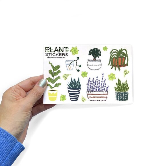 House Plant Sticker Sheet - Picture 2 of 4